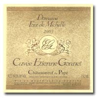 2003 Font De Michelle Chateauneuf Du Pape Etienne Gonnet 750ML