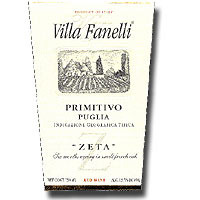 Villa Fanelli Primitivo Zeta 750ML