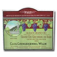Willm Gewurztraminer Clos Gaenbroennel