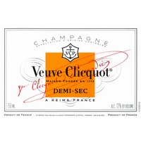 Clicquot Demi Sec 750ML 24007