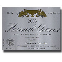2003 Francois Jobard Meursault Charmes 750ML