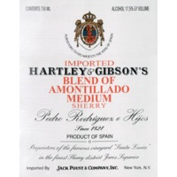 HARTLEY & GIBSON AMONTILLADO S