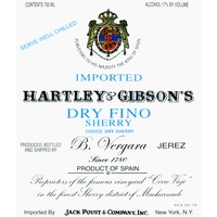 HARTLEY & GIBSON FINO SHERRY
