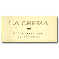 La Crema Pinot Noir 2003 from Labels at Wine Library