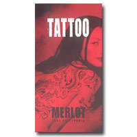 Tattoo Merlot 2002 from Labels at Wine Library