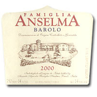 2000 Famiglia Anselma Barolo 750ML