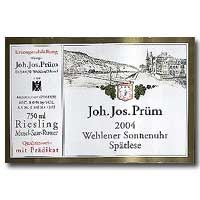 2004 J.J. Prum Wehlener Sonnenuhr Spatlese Riesling 750ML