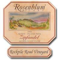 Rosenblum Rockpile Zinfandel