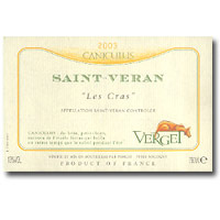 Verget Saint Veran Les Cras Caniculus