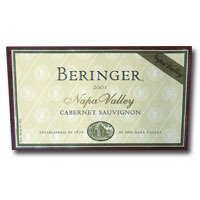 2001 Beringer Napa Cabernet Sauvignon 750ML