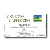 2001 Convento Cappuccini Barolo 750ML