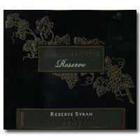 2004 Columbia Crest Reserve Syrah 750ML