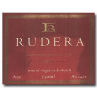 2001 Rudera Cabernet Sauvignon 750ML