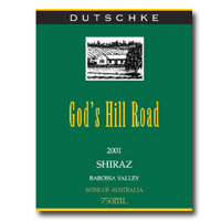 Dutschke God'S Hill Road Shiraz