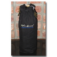 Black W L Single Bottle Tote EACH