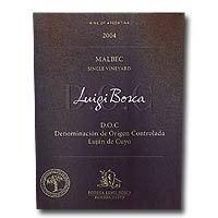 Luigi Bosca Malbec Doc 2004 from Labels at Wine Library