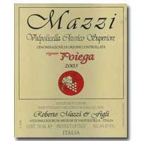 2003 Mazzi Valpolicella Poiega 750ML