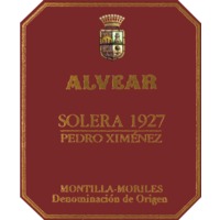 Alvear Pedro Ximenez Solera 1927