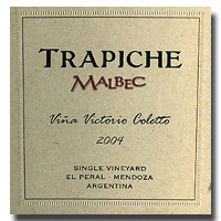 2004 Trapiche Malbec Vina Victorio Coletto 750ML