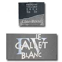 2004 Villard Gallets Blanc Cote Rotie 750ML