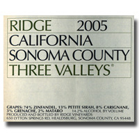 Ridge Three Valleys Red