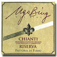 2004 Fattoria Di Fiano Chianti Riserva Ugo Bing 750ML