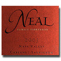 2003 Neal Family Cabernet Sauvignon 500ML