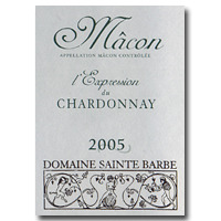 2005 Domaine Sainte Barbe Macon 750ML