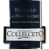 2001 Collelceto Brunello Di Montalcino 750ML