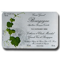 2005 Marechal Bourgogne Rouge Cuvee  Gravel 750ML