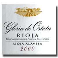 2000 Gloria De Ostatu Rioja Alavesa 750ML