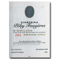 2001 Chateau Peby Faugeres 750ML