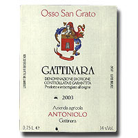 2003 Antoniolo Gattinara Osso San Grato 750ML