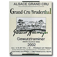 2002 Neumeyer Gewurztraminer Bruderthal 750ML