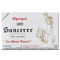 2005 Thomas Labaille Sancerre Les Monts Damnes 750ML