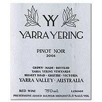 2004 Yarra Yering Pinot Noir 750ML