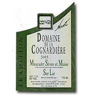2005 Domaine De La Cognardiere Muscadet Sur Lie 750ML