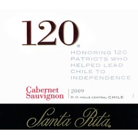 Santa Rita 120 Cab Sauv 750ML