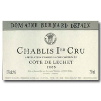2005 Defaix Chablis Cote De Lechet 750ML