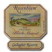 2004 Rosenblum Black Muscat 375ML