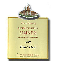 2004 Binner Pinot Gris 750ML