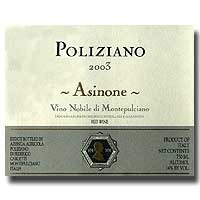 2003 Poliziano Vino Nobile Di Montepulciano Asinone 750ML
