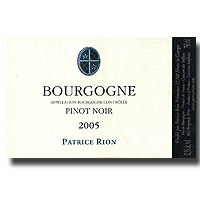 2005 Patrice Rion Bourgogne Rouge 750ML
