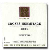2004 Rousset Crozes Hermitage 750ML