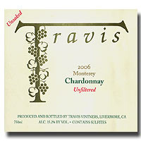 2006 Travis Chardonnay 750ML