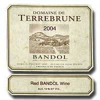 2004 Terrebrune Bandol Rouge 750ML