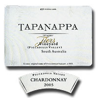 2005 Tapanappa Chardonnay Tiers 750ML