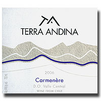 2006 Terra Andina Carmenere 750ML