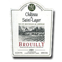 2004 Chateau St Lager Brouilly 750ML