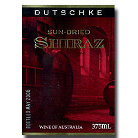 Dutschke Sun Dried Shiraz 375ML